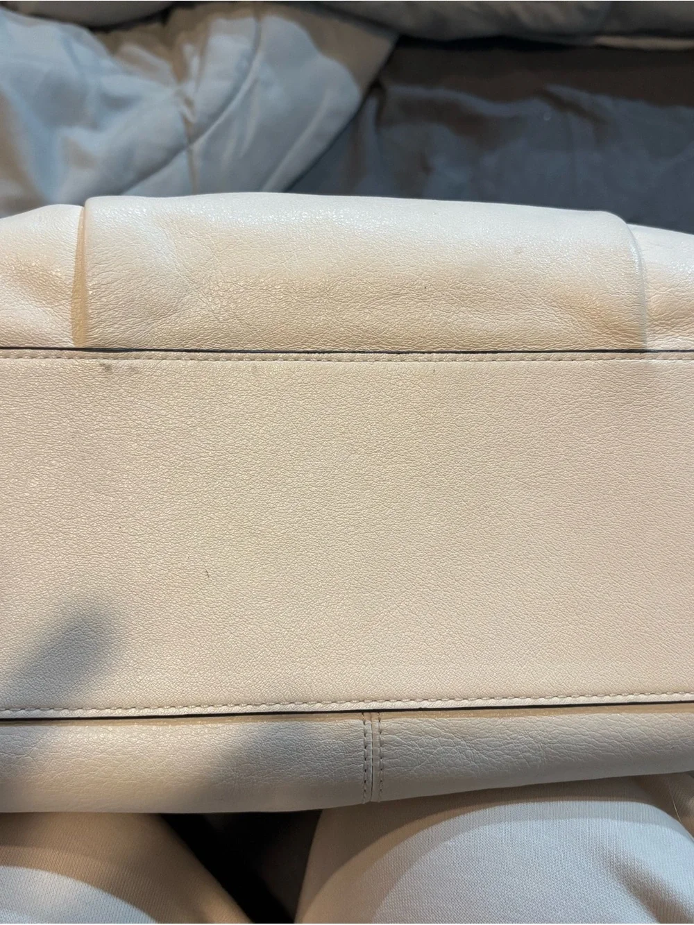 COACH White Leather bag